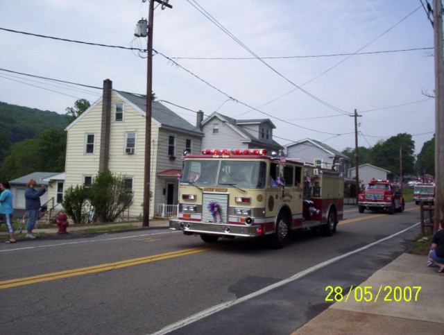 Old Engin 106 in the Donaldson, Pa Memorial Day Parade